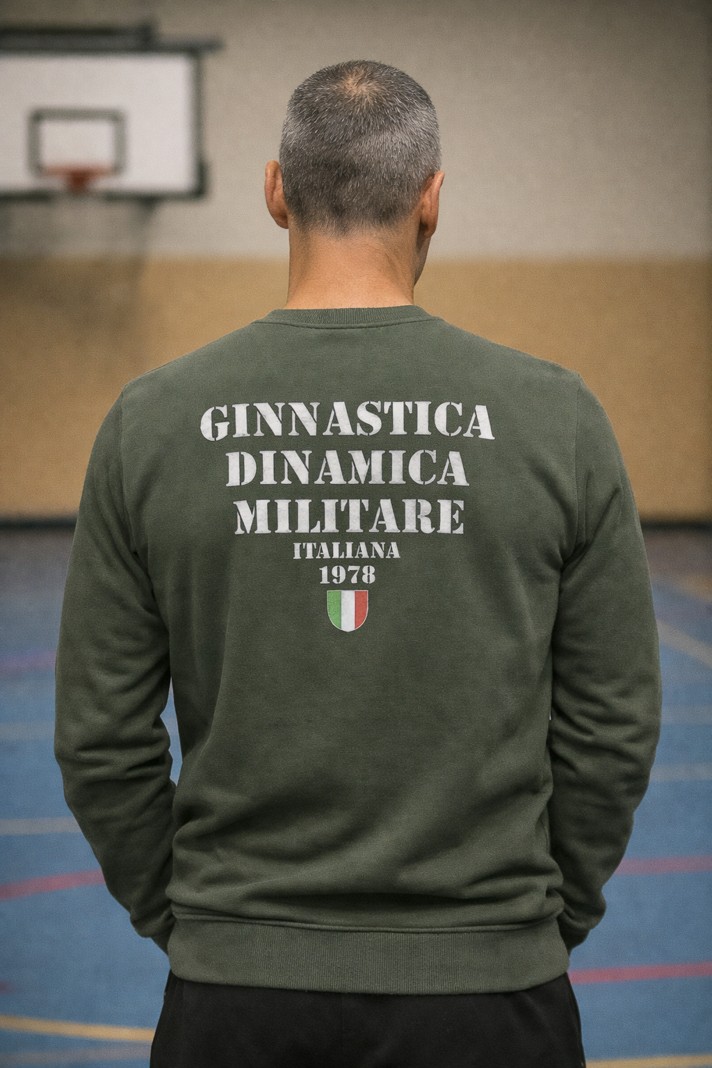 Felpa girocollo Unisex Felpata GDMI - immagine 2