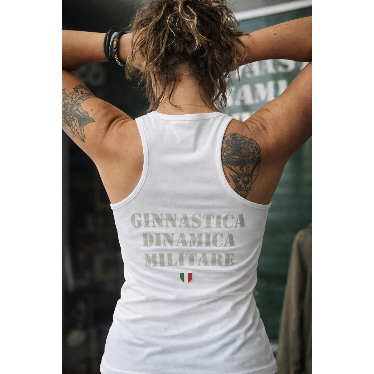 Canotta Tecnica Donna Smanicata GDM Italiana - immagine 8