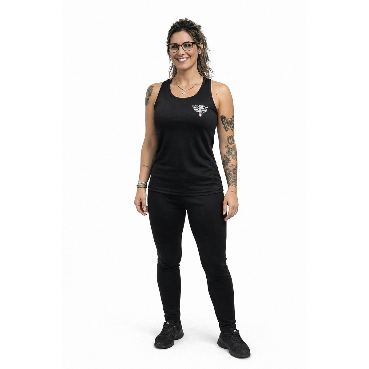 Canotta Tecnica Donna Smanicata GDM Italiana - immagine 6