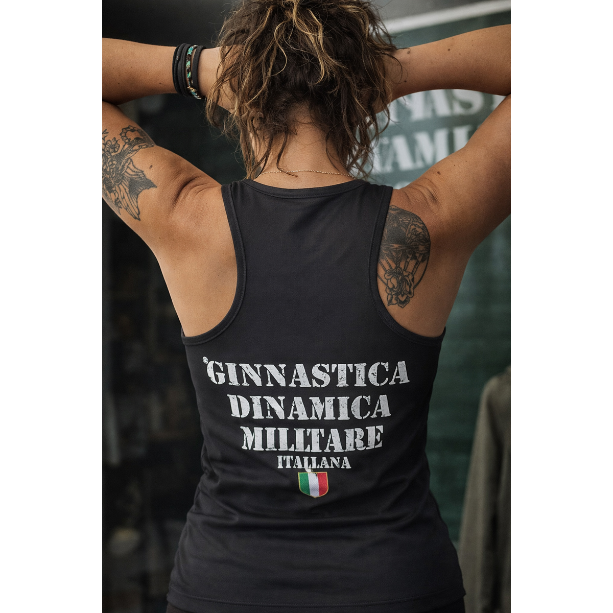 Canotta Tecnica Donna Smanicata GDM Italiana - immagine 9